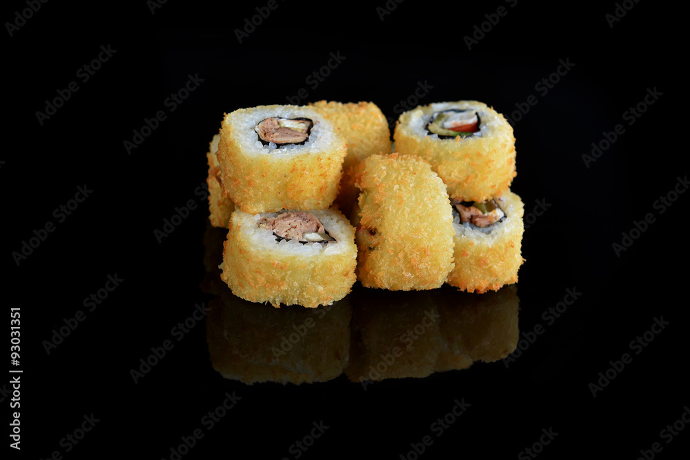 Delicious sushi rolls Delicious sushi rolls
