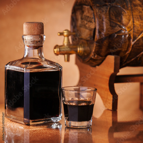 Nocino, aceto balsamico photo