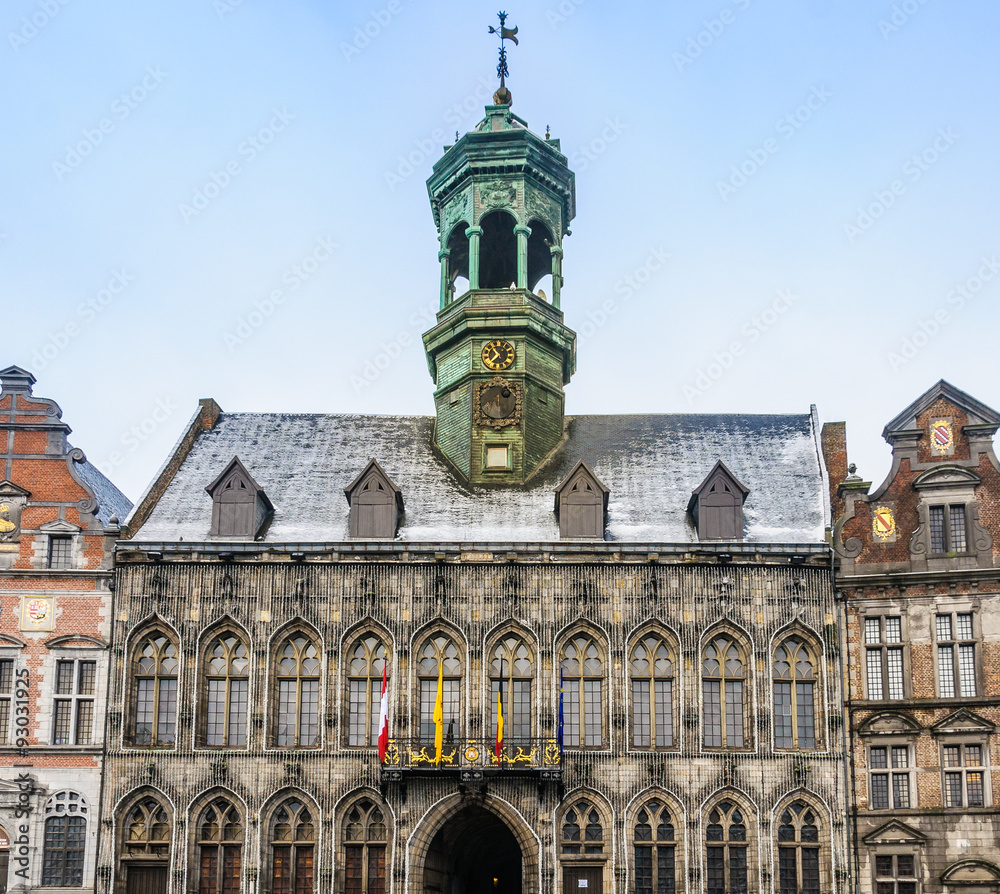 Town hall in Mons, Belgium, the Capital of Culture