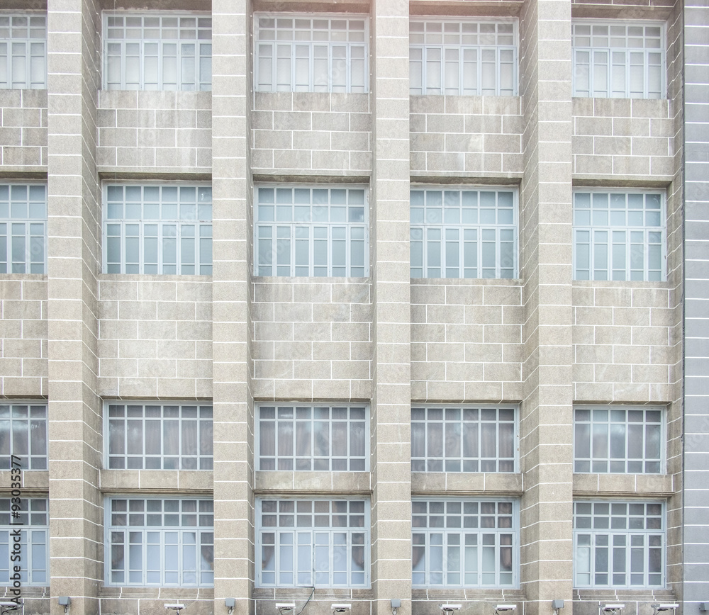 Obraz premium Close up window of building,texture background