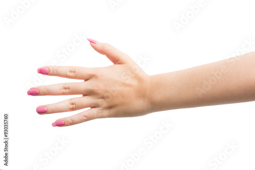 Woman Hands gestures