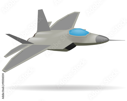 F22 with shadow