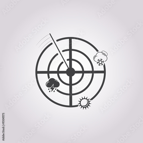 Illustration of weather icon