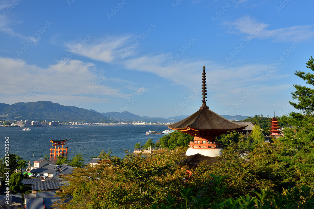 宮島の風景 宮島の風景