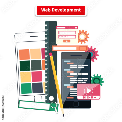 Web Development Concept