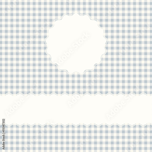 background with banner and patch
