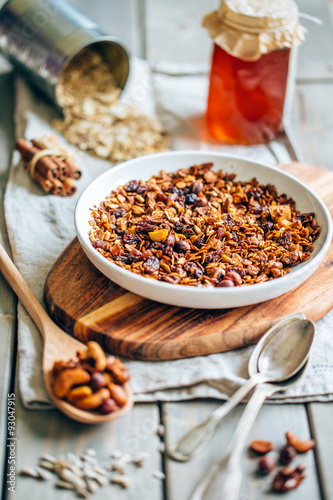 Healthy Homemade Granola 