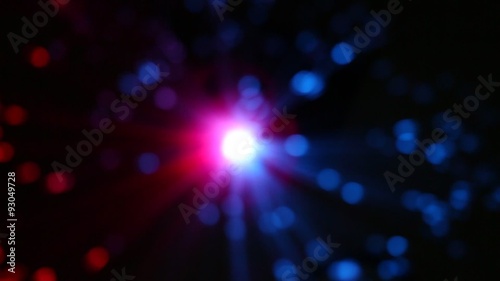 Wallpaper Mural red and blue Bokeh background, abstract background Torontodigital.ca