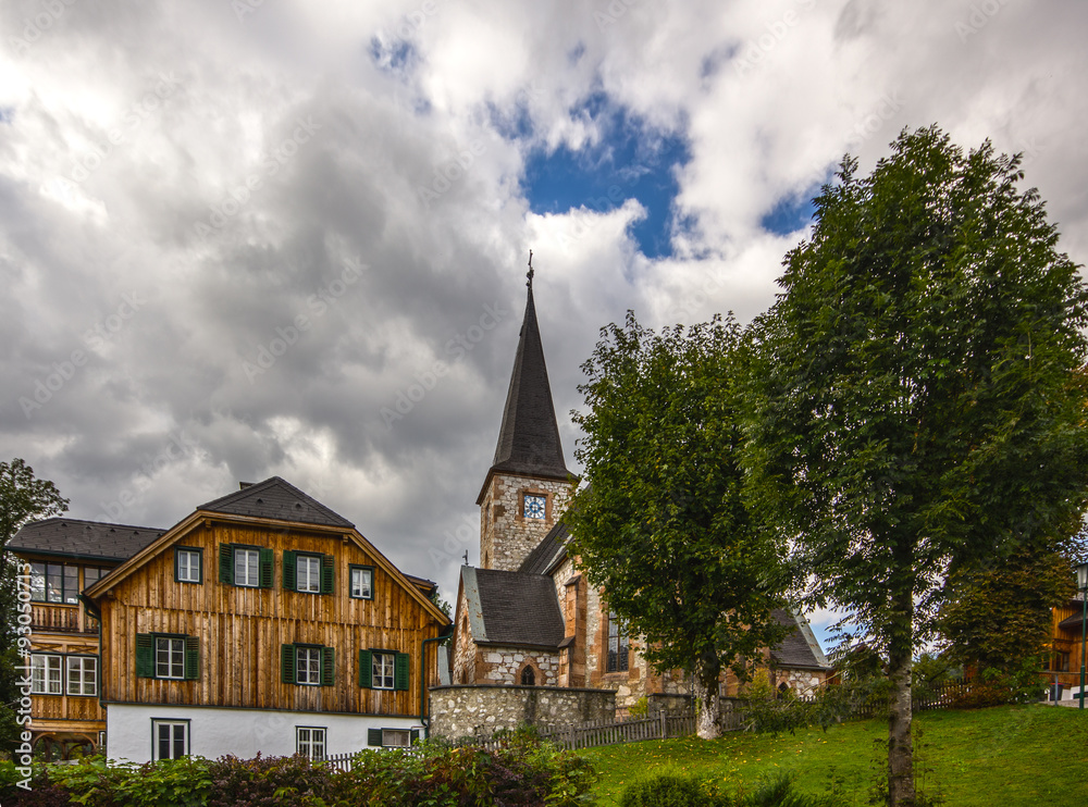 Das Dorf Altausse in der Steiermark (Österreich) Das Dorf Altausse in der Steiermark (Österreich)