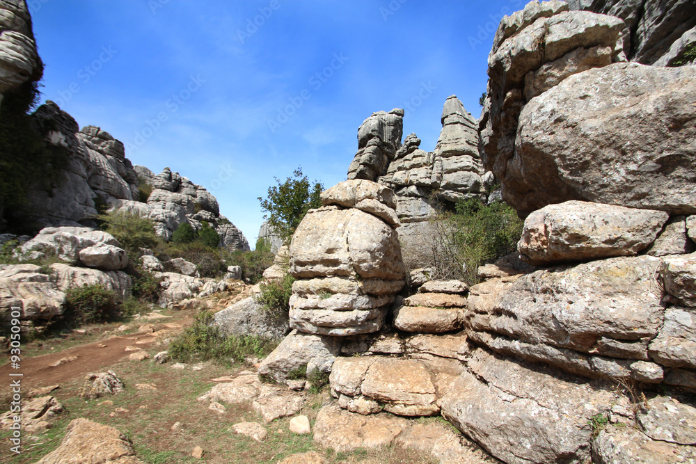 El Torcal de Antequera / Espagne (Andalousie,)