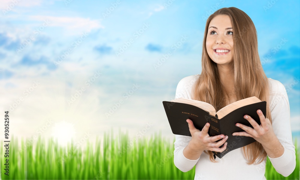 Fototapeta premium Praying.