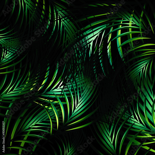 Jungle Night Background