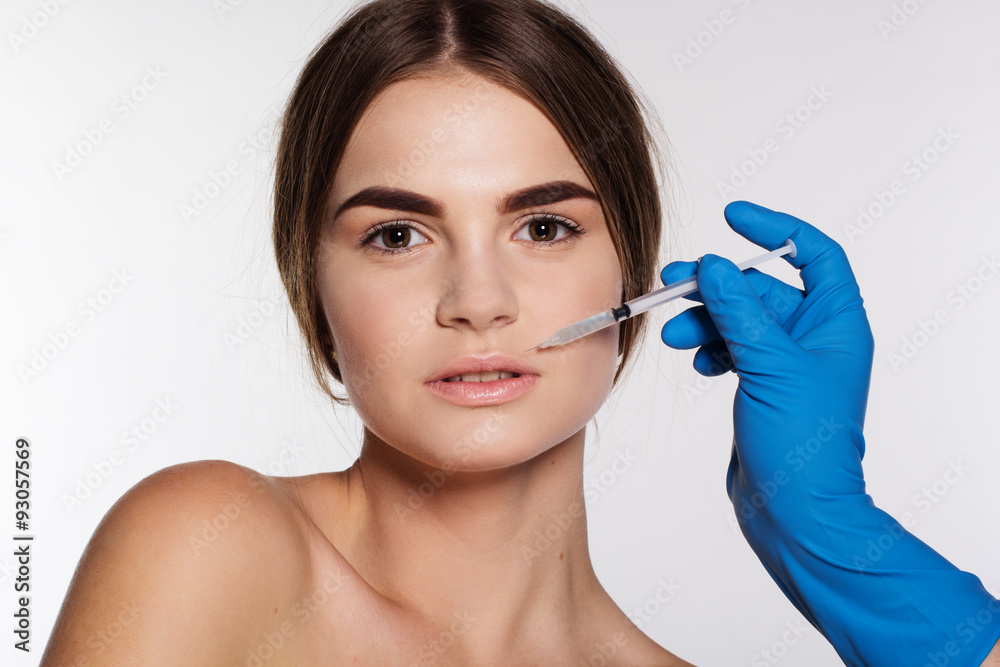 Hyaluronic acid injection for lips correction Hyaluronic acid injection for lips correction