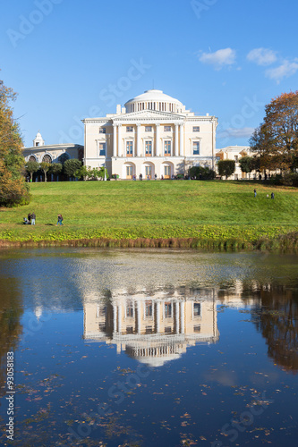 Pavlovsk Palace in Pavlovsk, near Saint Peterburg, Russia