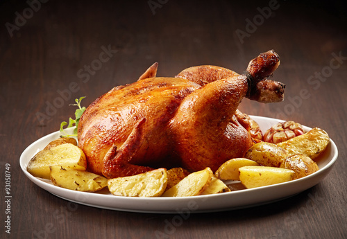 roasted chicken photo