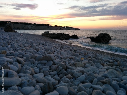 Bisceglie, tramonto, Puglia