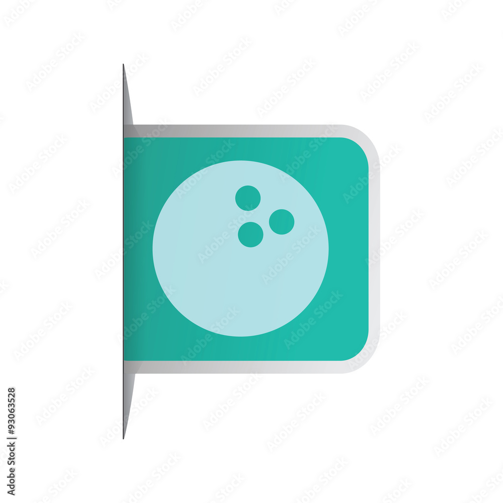 Fototapeta premium illustration of sport icon