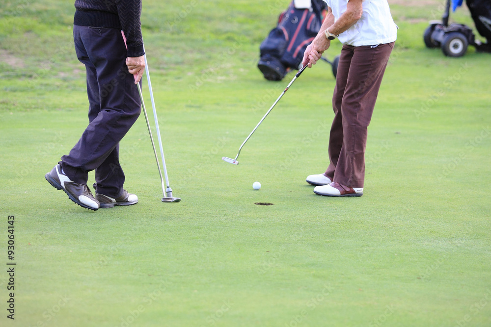 Fototapeta premium Play a golf