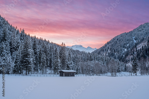 Einsame Alphütte, Nationalpark Hohe Tauern, Österreich
