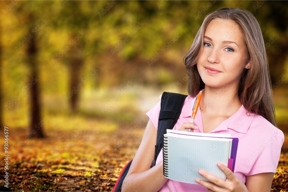 Fototapeta premium Student.