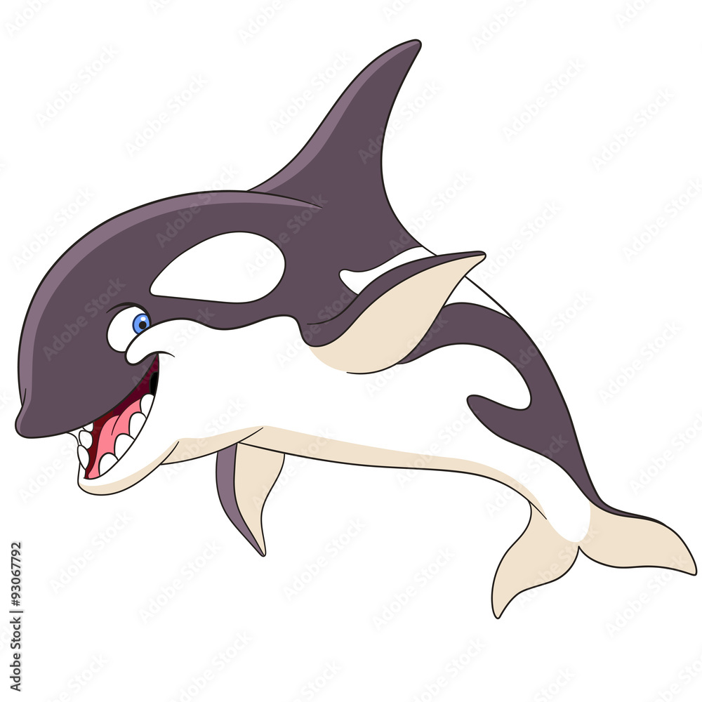 Fototapeta premium smiling grampus