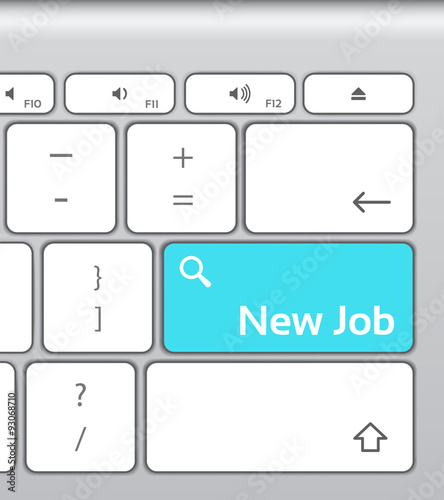 New Job Enter Button Keyboard	