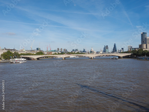 Waterloo Bridge in London photo