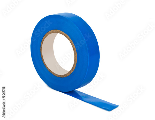 Konstfotografi Blue insulating tape