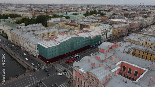 View of historic centre of St. Petersburg, Russia photo