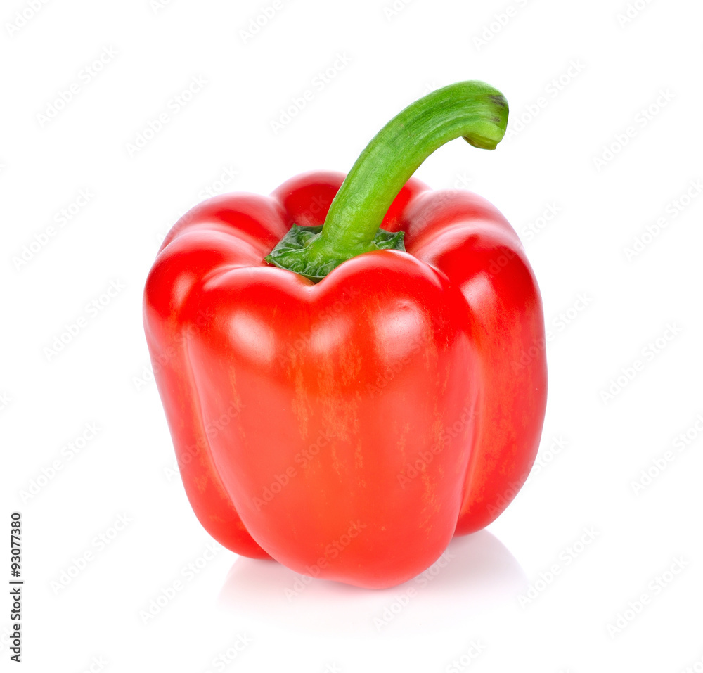 red pepper isolated on white background red pepper isolated on white background