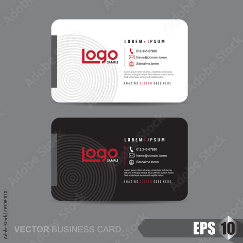 business card template,vector illustration