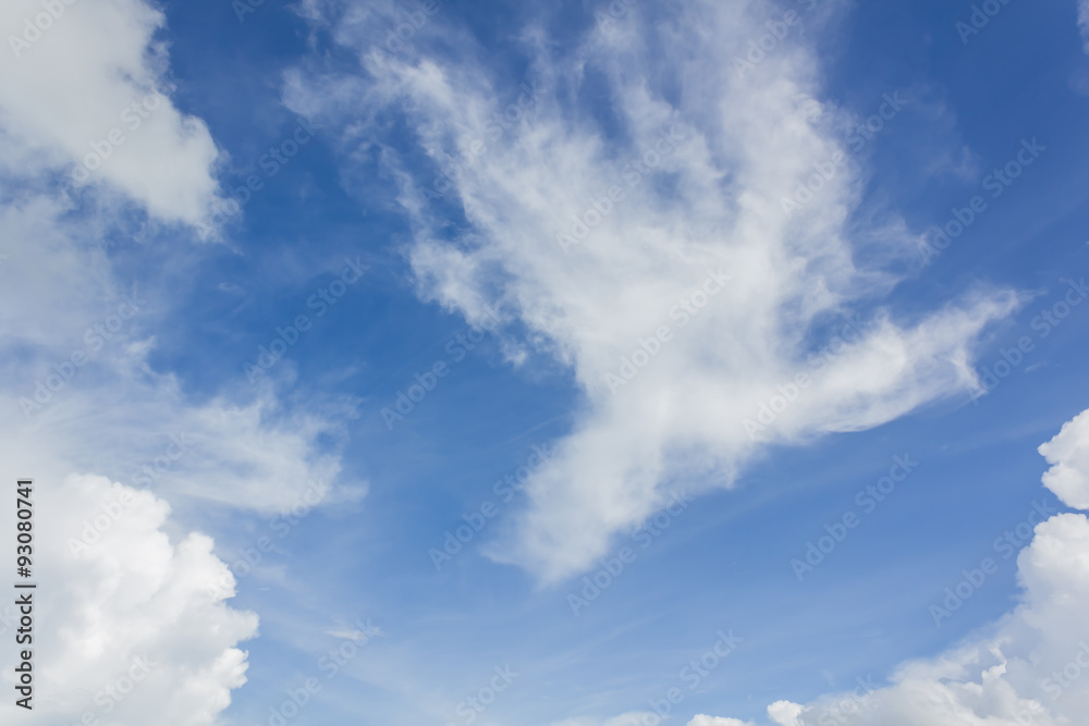 Obraz premium After a rain cloud passes Sky waiting for us