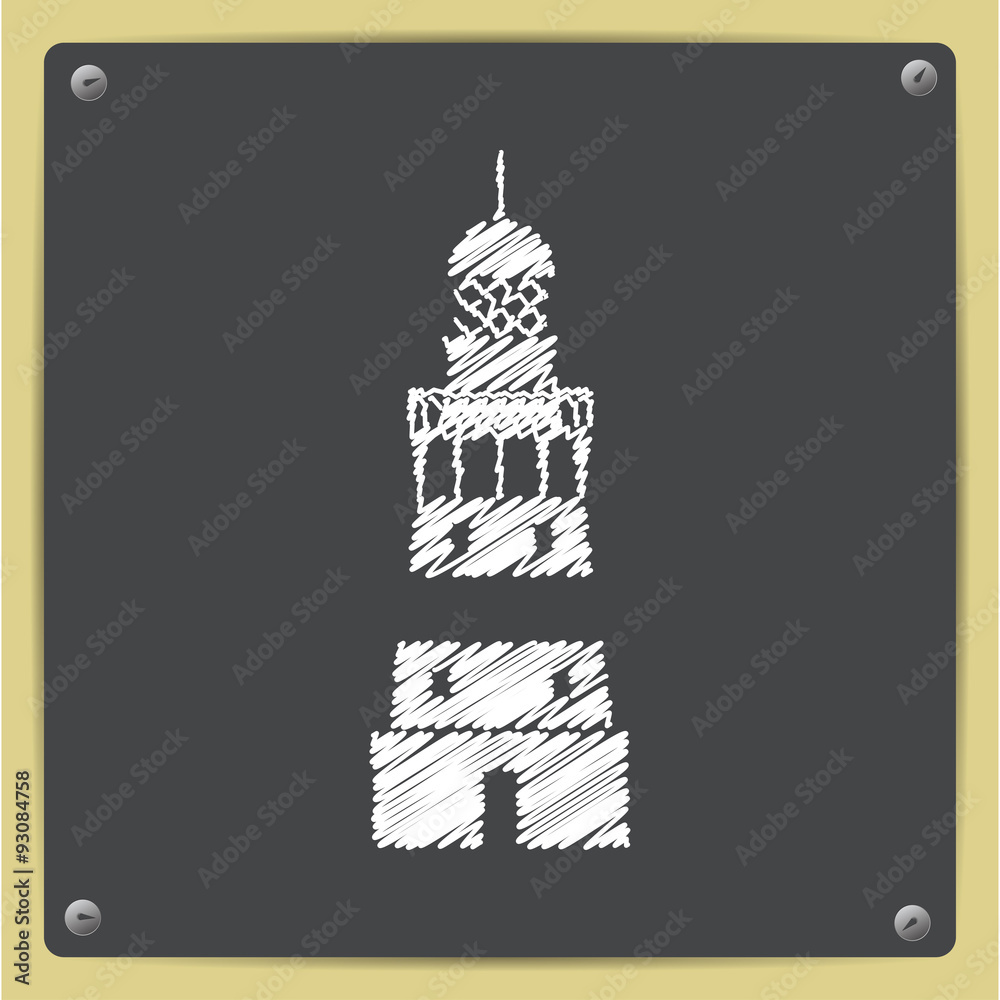Vector lighthouse icon 