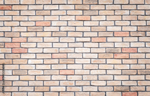 Red brick wall texture and seamless background