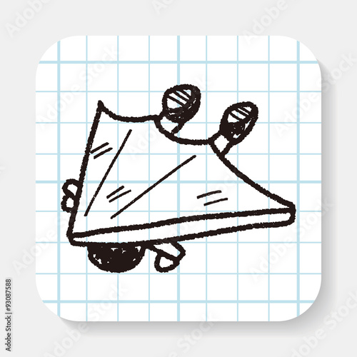 Hang gliding doodle