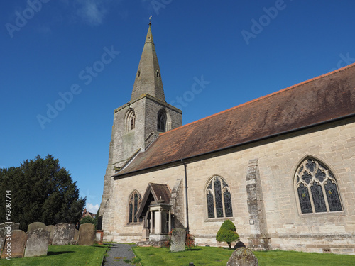 Canvas Print St Mary Magdalene church in Tanworth in Arden