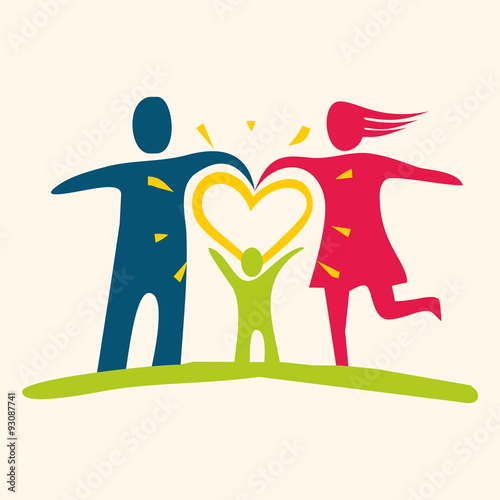Family love icon