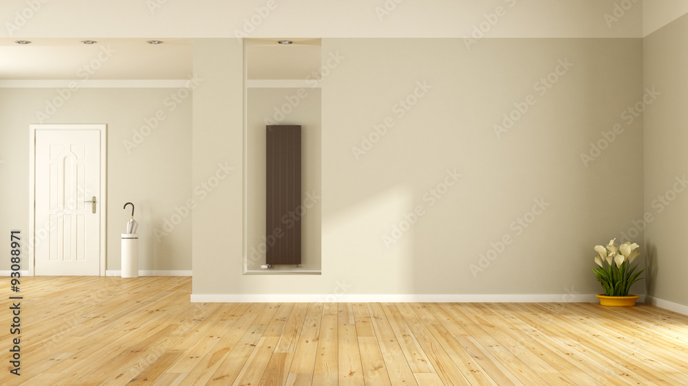 Obraz premium Empty living room