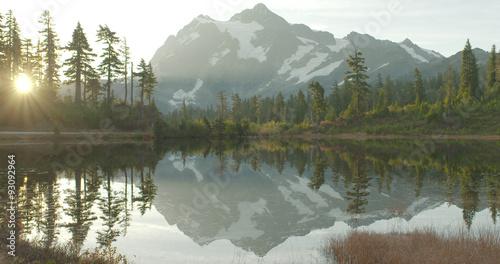 Mt Baker Picture Lake Reflection