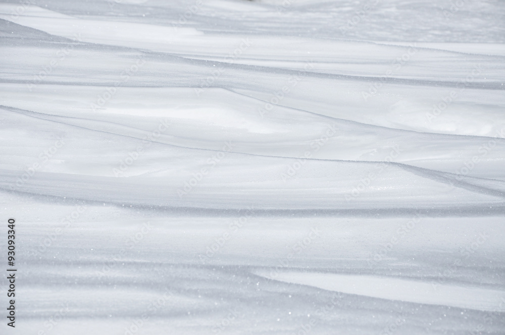 Snow detail, pattern Snow detail, pattern