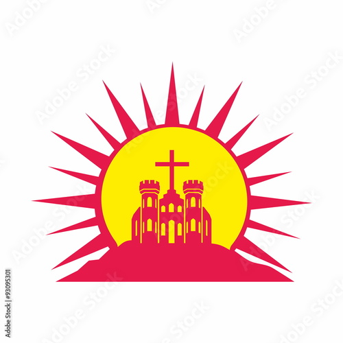 Church logo. 
