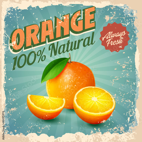 orange vintage