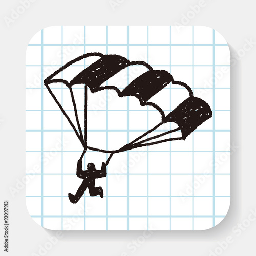 doodle parachute