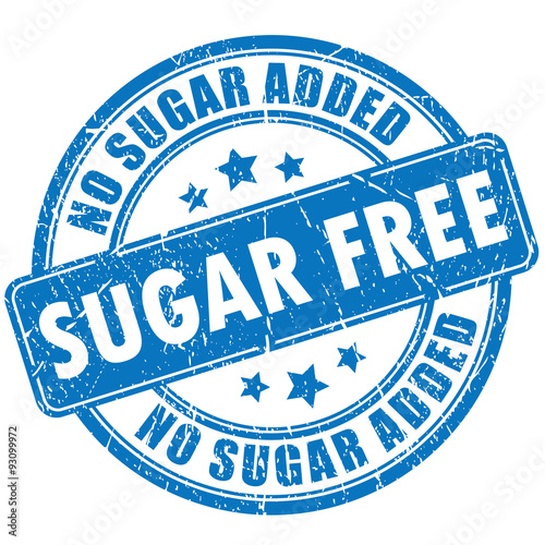 Sugar free stamp