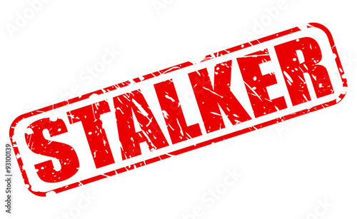 STALKER red stamp text
