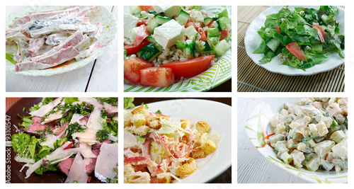 set  different  Salad
