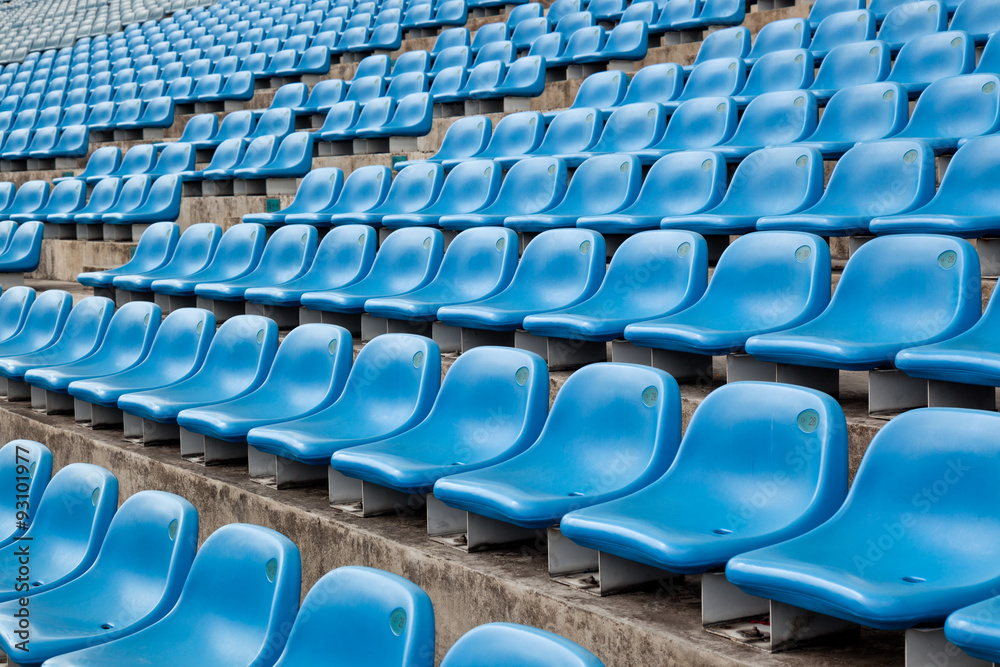 Naklejka premium Section of a stadium