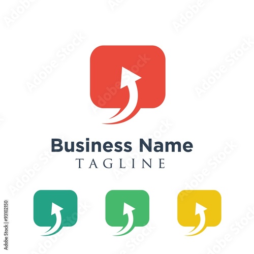 Video vector logo icon