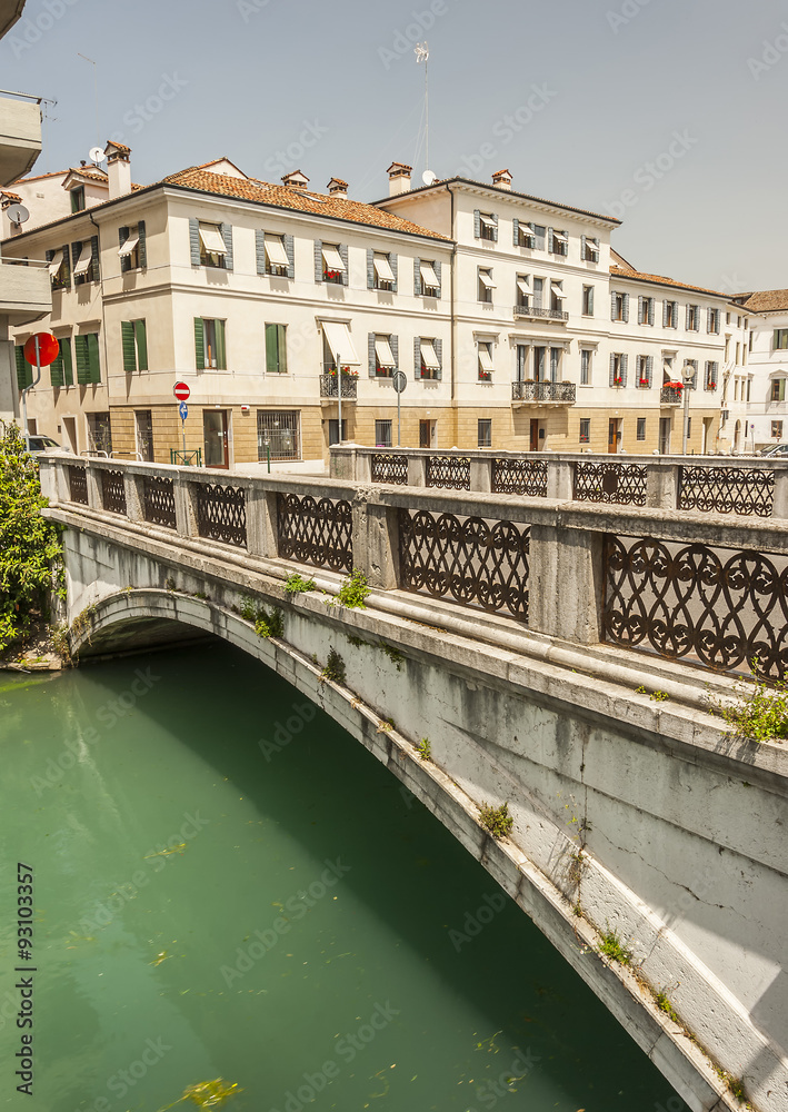 Fototapeta premium Treviso, Italy venetian architecture
