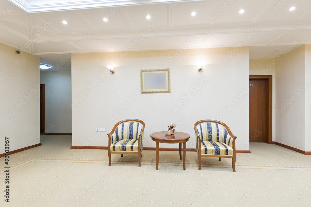Fototapeta premium Interior of a hotel lobby